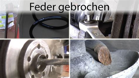 Feder am auto gebrochen was kann passieren