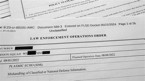 Federal Prosecutors Recommended Against Charging in Classified Documents Case