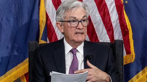 Federal Reserve Chair Powell hints at a pause in rate hikes when central bank meets next month