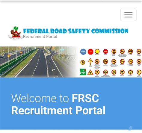 Federal Road Safety Recruitment 2024/2024 Application Form