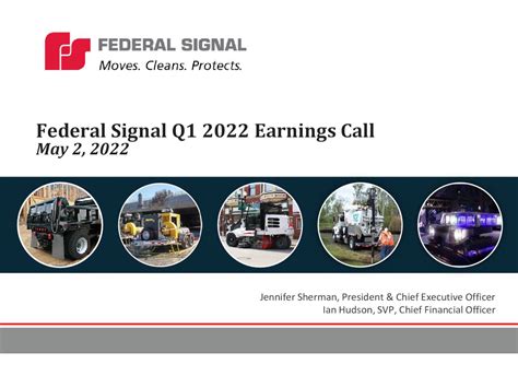 Federal Signal: Q1 Earnings Snapshot