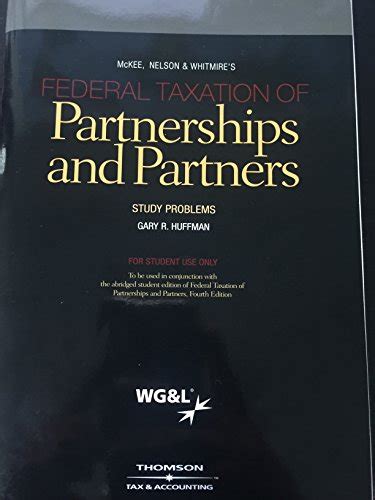 Federal Taxation Of Partnership And Partners Study Problems