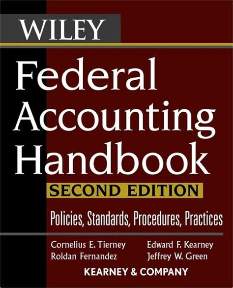 Federal accounting handbook by cornelius e tierney. - Correctional officer resource guide 3rd edition.