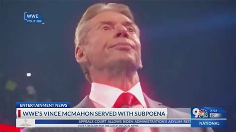 Federal agents serve WWE's Vince McMahon with subpoena