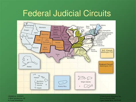 Federal court circuits.  Courts were created under Article III of the Constitution to admini...