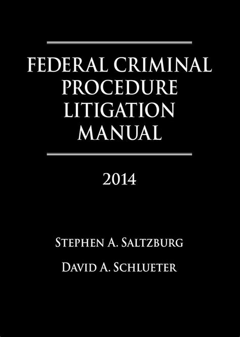 Federal criminal procedure litigation manual 2013. - Kubota kx41 2 minibagger illustriertes teilebuch handbuch.