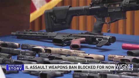 Federal judge grants injunction on Illinois assault weapons ban