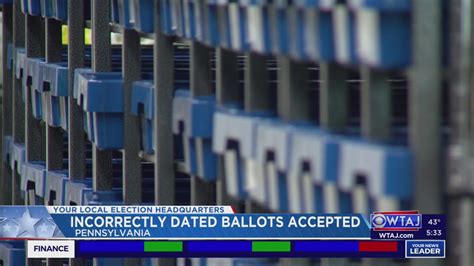 Federal judge says Pennsylvania mail-in ballots should still count if dated incorrectly