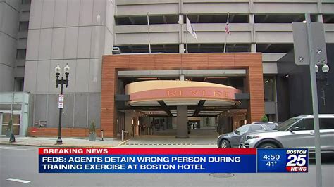 Federal officials apologize after mistakenly detaining wrong person during training exercise at Boston hotel