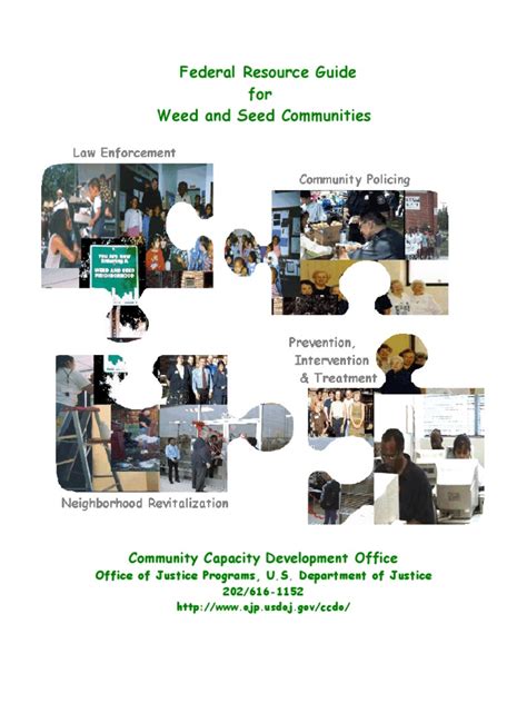 Federal resource guide for weed and seed communities by barry leonard. - Stronger faster smarter a guide to your most powerful body.