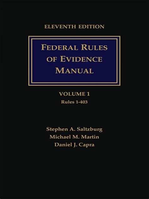 Federal rules of evidence manual a complete guide to the federal rules of evidence. - Iniciativas de alivio de la deuda.