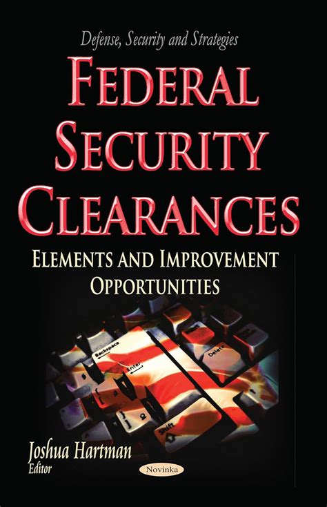 Federal security clearances elements and improvement opportunities defense security and strategies. - Tokyo keiki tg 8000 manual de servicio.