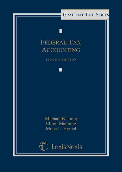 Federal tax accounting teachers manual lang. - The guide to healthy eating brownstein.