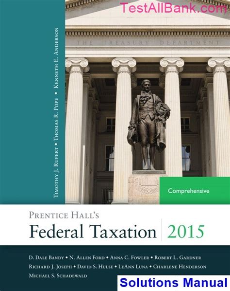 Federal taxation 2015 comprehensive solution manual. - Huang pavement analysis and design solutions manual.