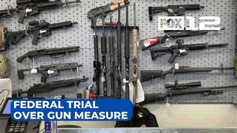 Federal trial set to begin over Oregon’s tough gun control measure approved by voters
