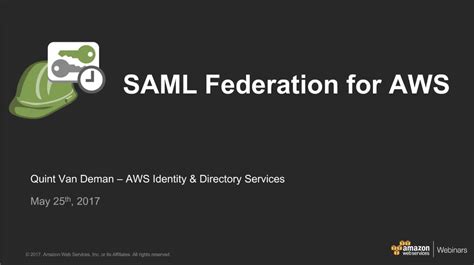 Federation – Amazon Web Services (AWS)