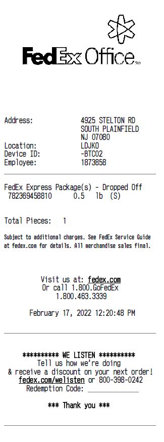 Fedex Copy