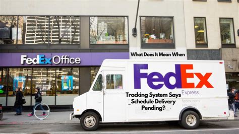 Fedex delivery pending. If your shipment’s delivery status is “now pending,” it means delivery commitments were changed based on some type of delay and our efforts to mitigate that delay. You can track your package , or you can use FedEx Delivery Manager ® to access the most up-to-date information regarding your package. 