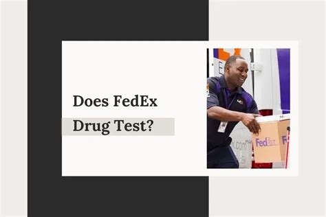 Fedex drug testing policy. Things To Know About Fedex drug testing policy. 