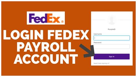 Fedex payroll login. Login - FedEx 