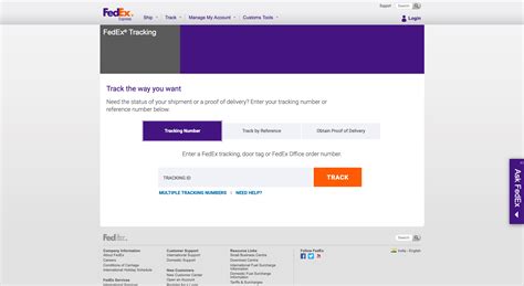 Fedex trackibg. FedEx tracking gives you peace of mind. At a glance you'll know where your goods are – helping you manage your shipments to and from Turkey. Need the status of your shipment or proof of delivery in one click? Enter your tracking 