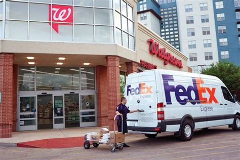 FedEx at Walgreens at 1 SE 3rd Ave. Drop off pre-packaged, pre-labeled FedEx Express® and FedEx Ground® shipments, including return packages. With Hold at FedEx Location, customers can pick up shipments that have been redirected or rerouted. When you pick up and drop off at Walgreens, convenience is just around the corner.. 