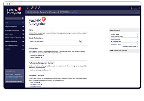 Fedhr navigator. FedHR Navigator is a web based enterprise HR system. It automates all aspects of Federal human resources management and is designed to meet the requirements of the Human Resources Line of Business Shared Service Center. FedHR Navigator provides simultaneous and online access to agency managers, employees, and HR staff for functions that include ... 