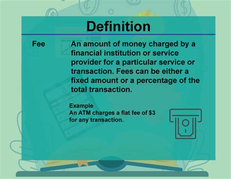 Fee for service financial definition of Fee for service