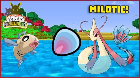 Feebas pixelmon. Milotic has provided inspiration to many artists. It has even been referred to as the most beautiful Pokémon of all. It's said that a glimpse of a Milotic and its beauty will calm any hostile emotions you're feeling. When people bicker, it is said to arise from the depths of lakes to becalm violent hearts. 