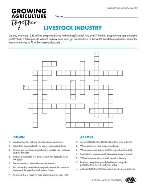 Feed for livestock daily themed crossword. The Crossword Solver found 30 answers to "Pronged farm tool for carrying livestock feed", 4 letters crossword clue. The Crossword Solver finds answers to classic crosswords and cryptic crossword puzzles. Enter the length or pattern for better results. Click the answer to find similar crossword clues . Enter a Crossword Clue. 