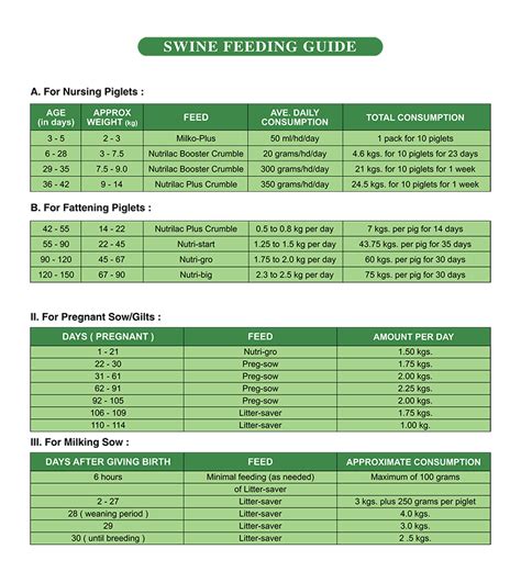 Feeding Chart A Visual Reference of Charts Chart Master