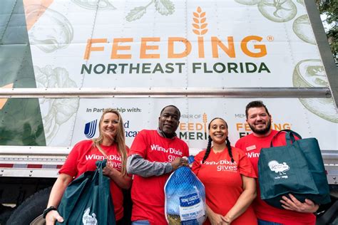 Feeding northeast florida. Florida Blue also provided a three-year, $300,000 grant to Feeding Northeast Florida at the end of 2020 for a Mobile Markets Program. The program will leverage culinary and nutrition education to … 