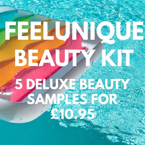 Feel unique samples.  How it works: Choose 5 deluxe samples for &pound...