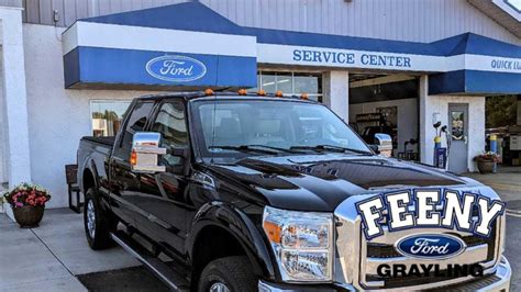 Feeny ford. Feeny Ford. 4.8 (93 reviews) 208 S James St Grayling, MI 49738. View all hours. Claim your store (free) Inventory. Ford Certified. 2021 Ford F-150 XLT. 29,423 mi. $37,740. Good Deal. Ford... 