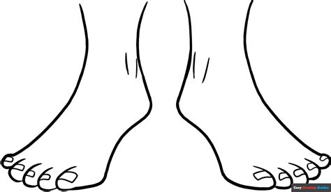Feet Coloring