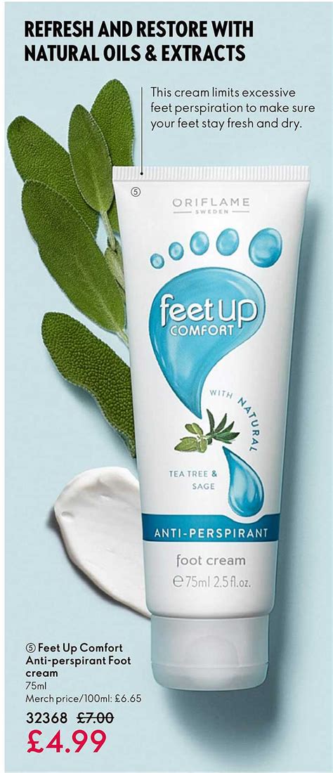 Feet up comfort foot cream