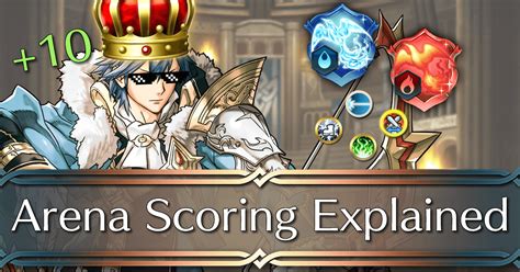 The most important thing for arena scoring is merges. For the best score, you want +10 units with a high bst. Usually, looking at score alone, the best units for this are recent-gen armors and melee infantry (duo and legendary heroes are the best because of their duel effect, and lengendary blessings help scoring, but they are very expensive to merge).. 