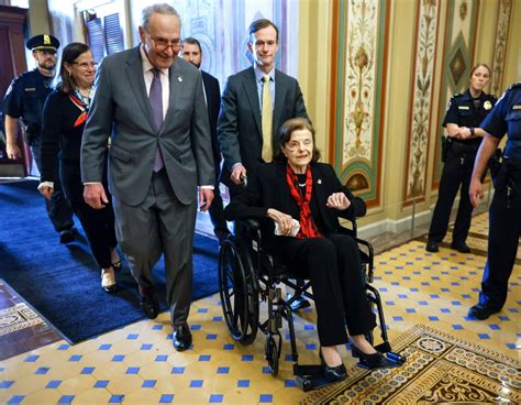 Feinstein, back in the Senate, relies heavily on staff to function