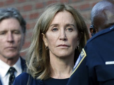 Felicity Huffman opens up about college admissions scandal that sent her to prison in California