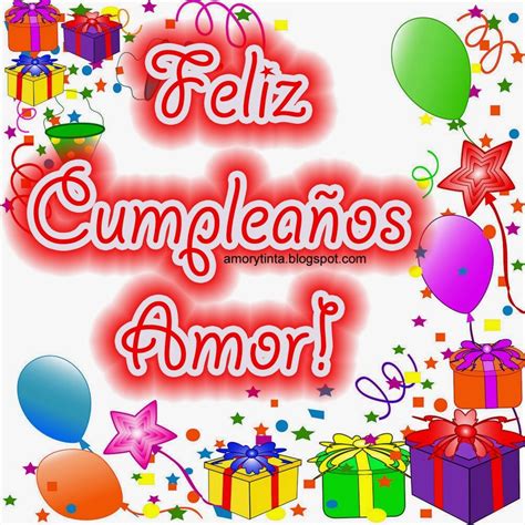 Feliz cumpleaños Amor