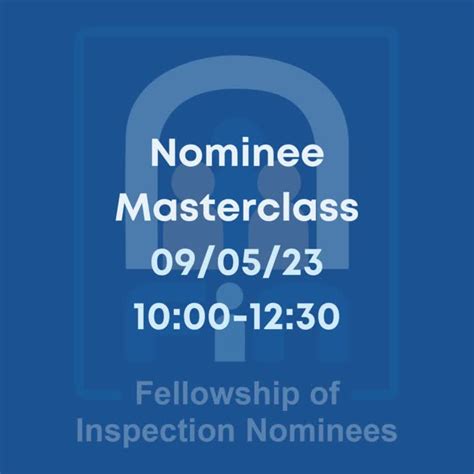 Fellowship of Inspection Nominees (FIN) LinkedIn