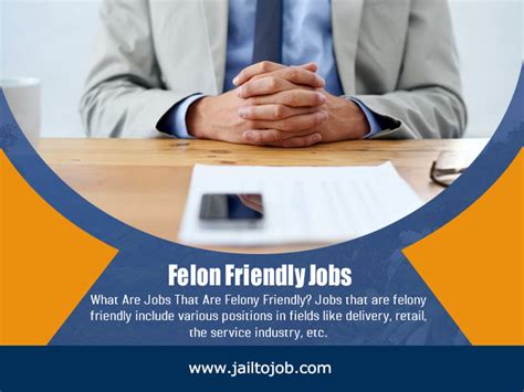Jobs like delivery boys, truck drivers, construction workers, etc. are good options. However, if the crime occurred many years ago and the candidate has relevant qualifications and experience, it is still possible. Top 20 Companies That Hire Felons 1. Amazon 2. Walmart 3.. 