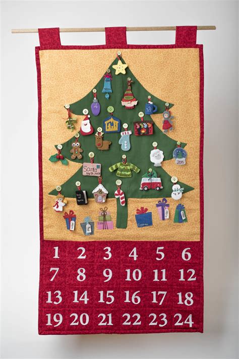 Felt Advent Calendar Pattern Design Patterns
