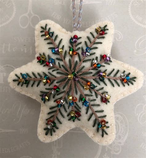 Felt Christmas Tree Ornament - Etsy