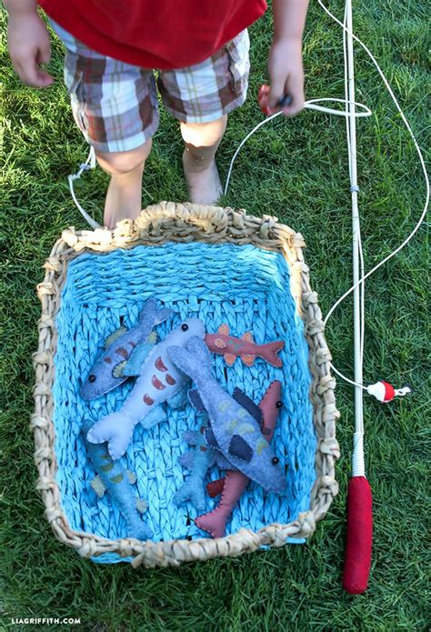 Felt Fishing Game for Kids - Lia Griffith