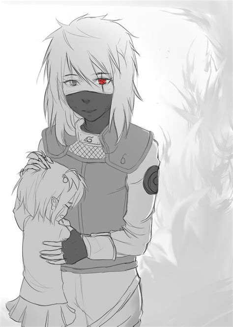 This marks the end of the "trilogy" of V-day specials of fem!Naruto/Kakashi that I had in my head. We had Kakashi chasing Naruto in 14 years older, Naruto chasing Kakashi in Dressed like a girl and finally everybody else trying to get them together here. It's a nice little collection in my head, and I'm pretty happy with all of them. . 