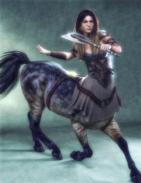 Female centaurs, or centauresses, were said t