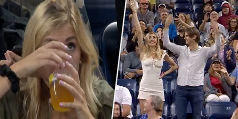 Female Fan’s Beer Chug at US Open Goes Viral for Second Year