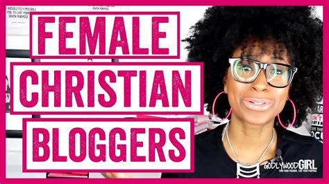 Female christian bloggers. .  ...