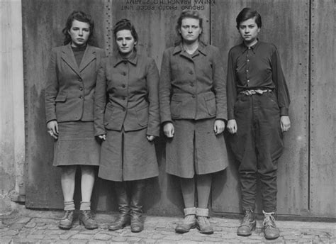 Female nazis. In 1939, Bormann joined the Auxiliary SS to, as she put it at her trial, “earn more money.”. From then on her career took her through some of the most notorious of Germany’s camps among them Ravensbruck, Auschwitz and Bergan-Belsen where she was stationed at the close of the war. Noted for her brutality, Bormann was well known for … 